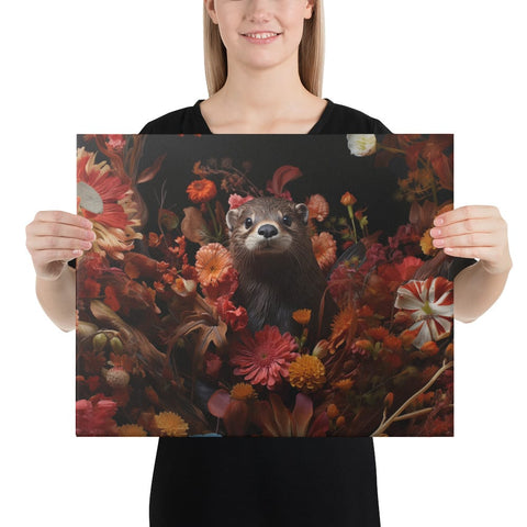 About my Brain Institute Wall Art 16″×20″ Otter Spirit Animal Canvas