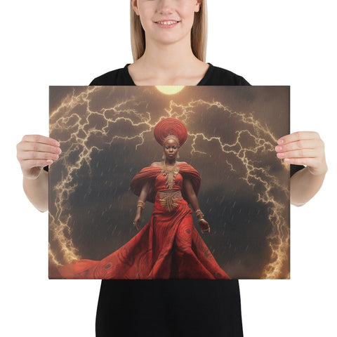 About my Brain Institute Wall Art 16″×20″ Oya Goddess Canvas