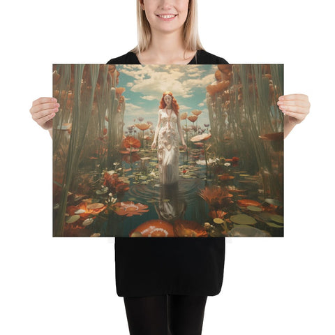 About my Brain Institute Wall Art 18″×24″ Aine Goddess Canvas