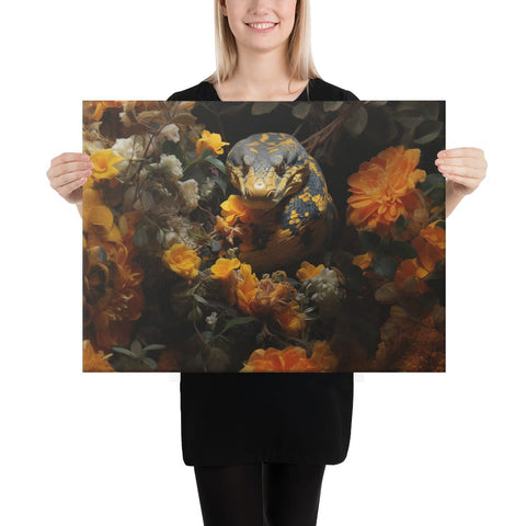 About my Brain Institute Wall Art 18″×24″ Anaconda Spirit Animal Canvas