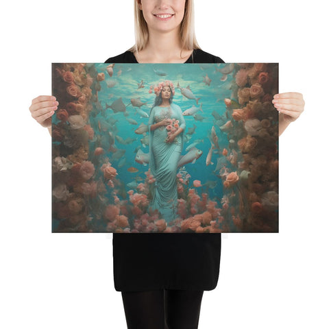 About my Brain Institute Wall Art 18″×24″ Atargatis Goddess Canvas