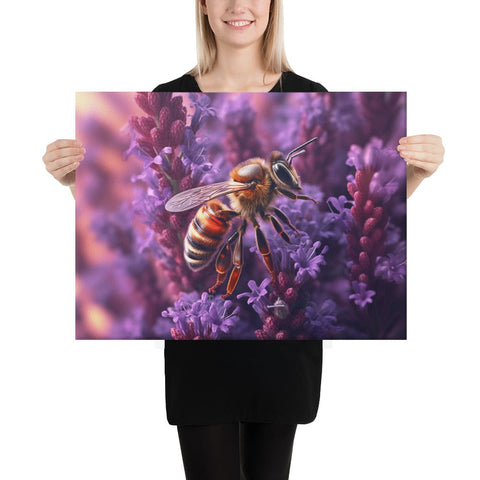 About my Brain Institute Wall Art 18″×24″ Bee Spirit Animal Canvas