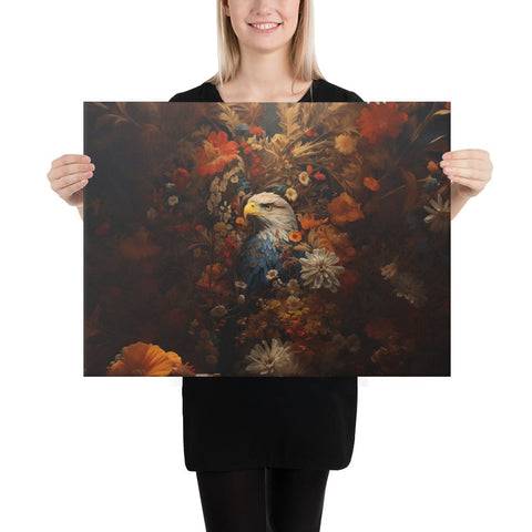 About my Brain Institute Wall Art 18″×24″ Eagle Spirit Animal Canvas