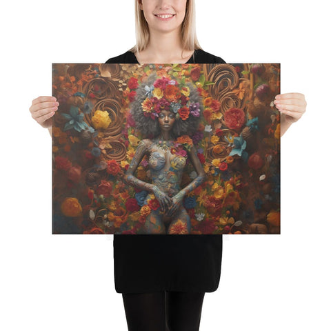 About my Brain Institute Wall Art 18″×24″ Ezili Goddess Canvas