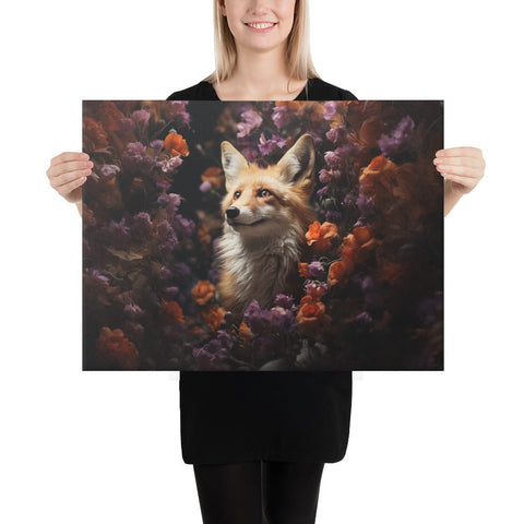 About my Brain Institute Wall Art 18″×24″ Fox Spirit Animal Canvas