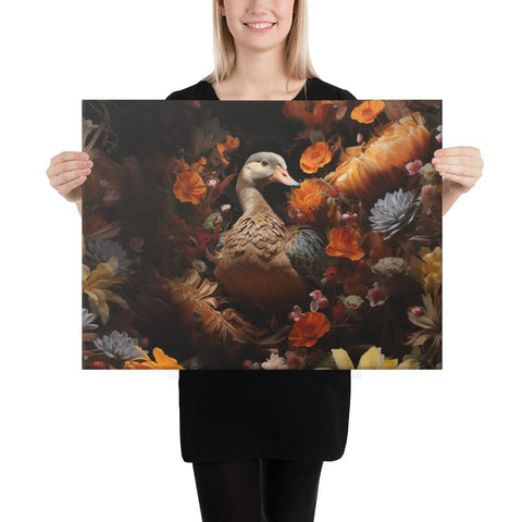 About my Brain Institute Wall Art 18″×24″ Goose Spirit Animal Canvas