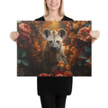 About my Brain Institute Wall Art 18″×24″ Hyena Spirit Animal Canvas