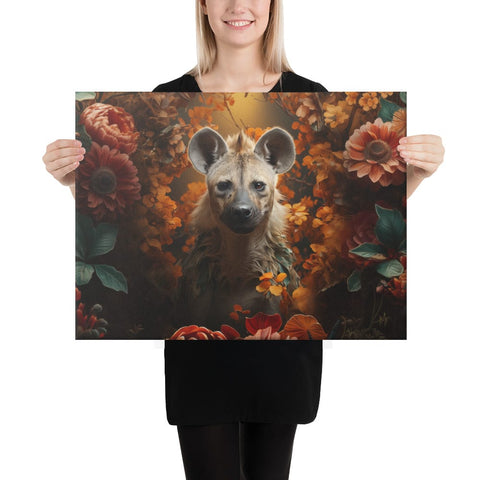 About my Brain Institute Wall Art 18″×24″ Hyena Spirit Animal Canvas