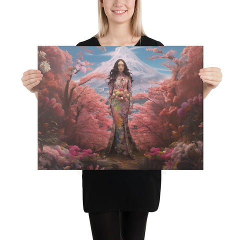 About my Brain Institute Wall Art 18″×24″ Konohanasakuya Goddess Canvas