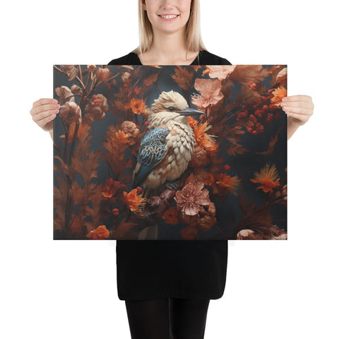 About my Brain Institute Wall Art 18″×24″ Kookaburra Spirit Animal Canvas