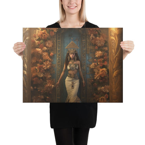 About my Brain Institute Wall Art 18″×24″ Nisaba Goddess Canvas