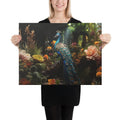 About my Brain Institute Wall Art 18″×24″ Peacock Spirit Animal Canvas