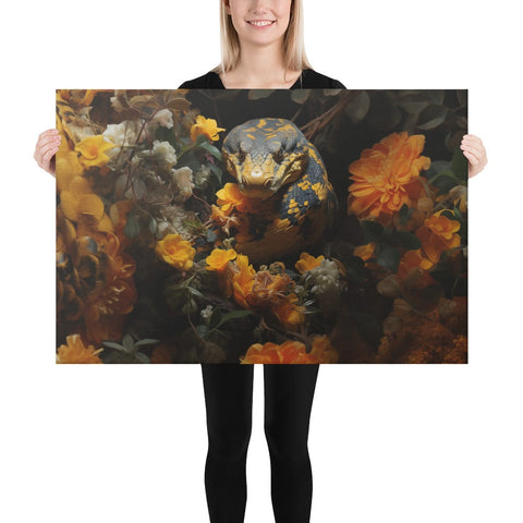 About my Brain Institute Wall Art 24″×36″ Anaconda Spirit Animal Canvas