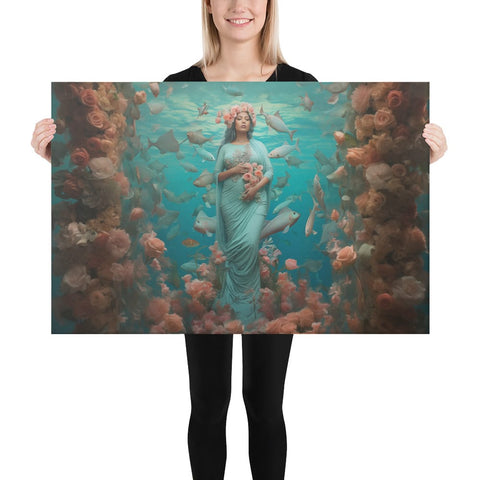About my Brain Institute Wall Art 24″×36″ Atargatis Goddess Canvas