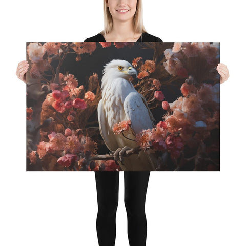 About my Brain Institute Wall Art 24″×36″ Hawk Spirit Animal Canvas