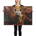 About my Brain Institute Wall Art 24″×36″ Hyena Spirit Animal Canvas