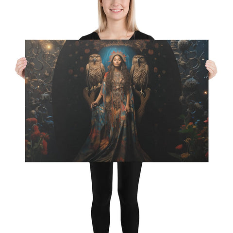 About my Brain Institute Wall Art 24″×36″ Jaci Goddess Canvas