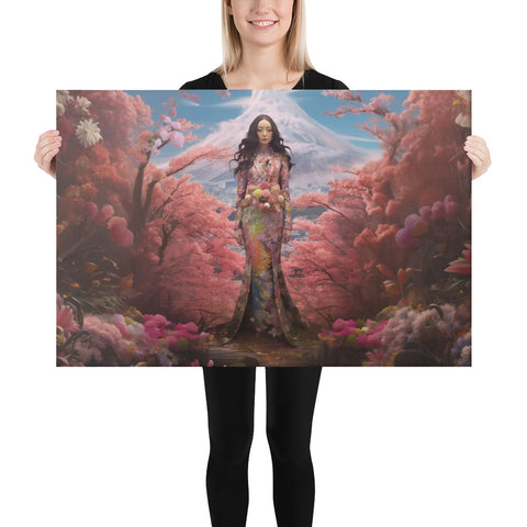 About my Brain Institute Wall Art 24″×36″ Konohanasakuya Goddess Canvas