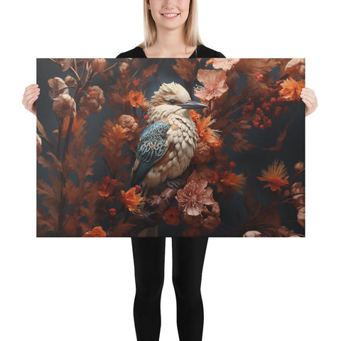 About my Brain Institute Wall Art 24″×36″ Kookaburra Spirit Animal Canvas