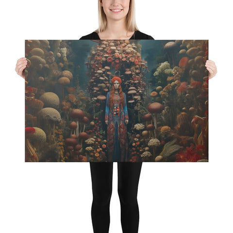 About my Brain Institute Wall Art 24″×36″ Mielikki Goddess Canvas