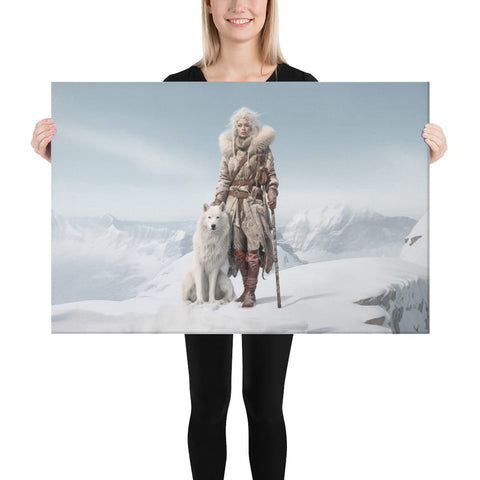 About my Brain Institute Wall Art 24″×36″ Skadi Goddess Canvas