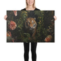 About my Brain Institute Wall Art 24″×36″ Tiger Spirit Animal Canvas