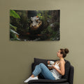 About my Brain Institute Wall Art Alligator Spirit Animal Flag Wall Art