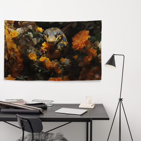 About my Brain Institute Wall Art Anaconda Spirit Animal Flag Wall Art