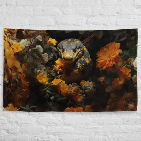 About my Brain Institute Wall Art Anaconda Spirit Animal Flag Wall Art