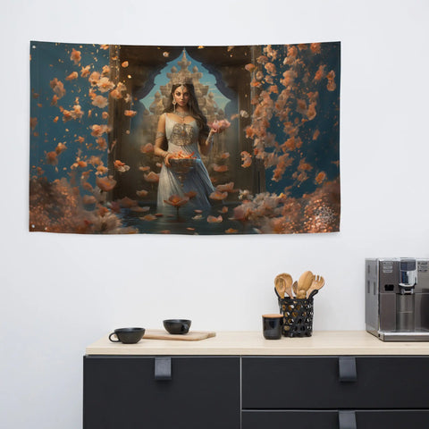 About my Brain Institute Wall Art Anahita Goddess Flag Wall Art