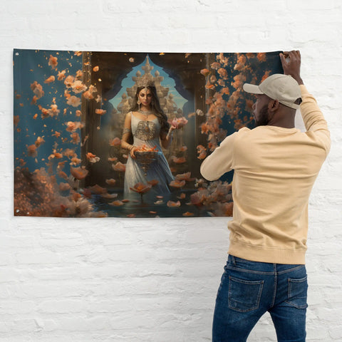 About my Brain Institute Wall Art Anahita Goddess Flag Wall Art