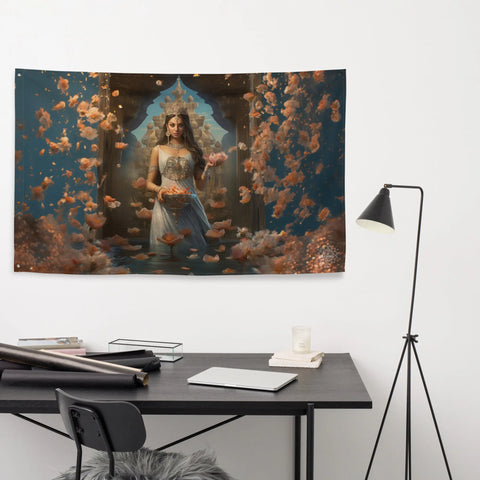 About my Brain Institute Wall Art Anahita Goddess Flag Wall Art