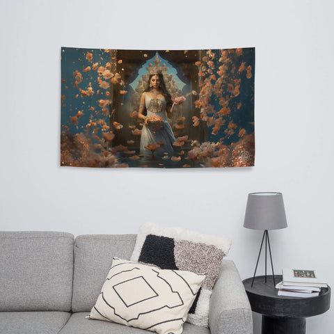 About my Brain Institute Wall Art Anahita Goddess Flag Wall Art