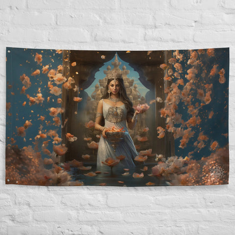 About my Brain Institute Wall Art Anahita Goddess Flag Wall Art
