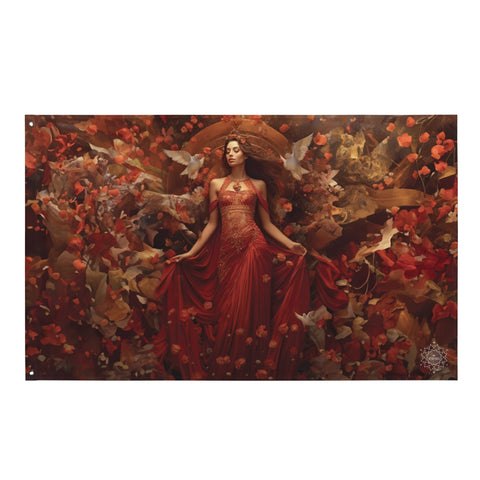 About my Brain Institute Wall Art Astarte Goddess Flag Wall Art