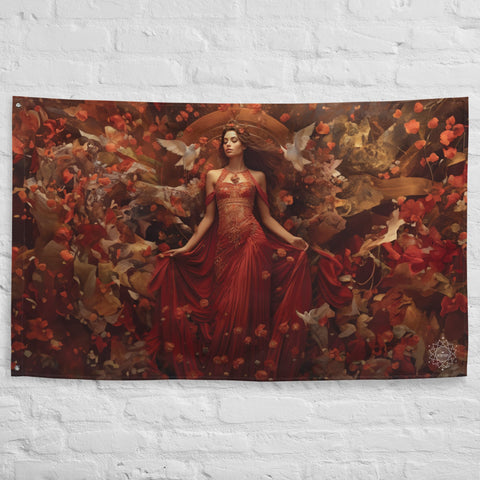 About my Brain Institute Wall Art Astarte Goddess Flag Wall Art