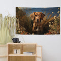 About my Brain Institute Wall Art Dog Spirit Animal Flag Wall Art