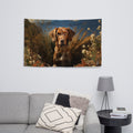 About my Brain Institute Wall Art Dog Spirit Animal Flag Wall Art