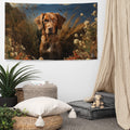 About my Brain Institute Wall Art Dog Spirit Animal Flag Wall Art