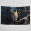 About my Brain Institute Wall Art Emperor Penguin Spirit Animal Flag Wall Art