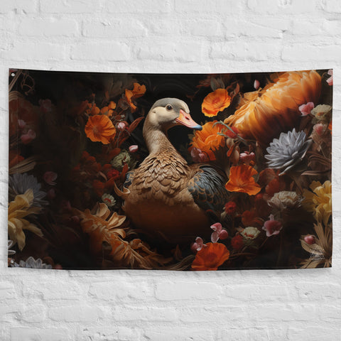 About my Brain Institute Wall Art Goose Spirit Animal Flag Wall Art