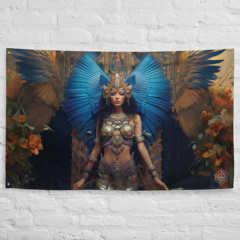 About my Brain Institute Wall Art Isis Goddess Flag Wall Art