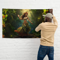 About my Brain Institute Wall Art Laka Goddess Flag Wall Art