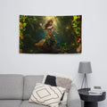 About my Brain Institute Wall Art Laka Goddess Flag Wall Art