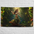 About my Brain Institute Wall Art Laka Goddess Flag Wall Art