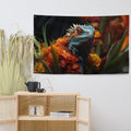 About my Brain Institute Wall Art Lizard Spirit Animal Flag Wall Art