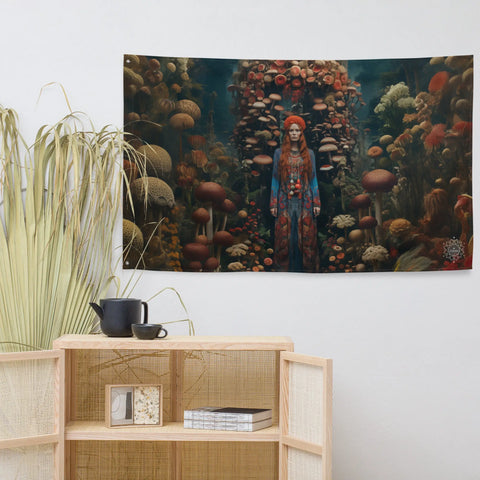 About my Brain Institute Wall Art Mielikki Goddess Flag Wall Art