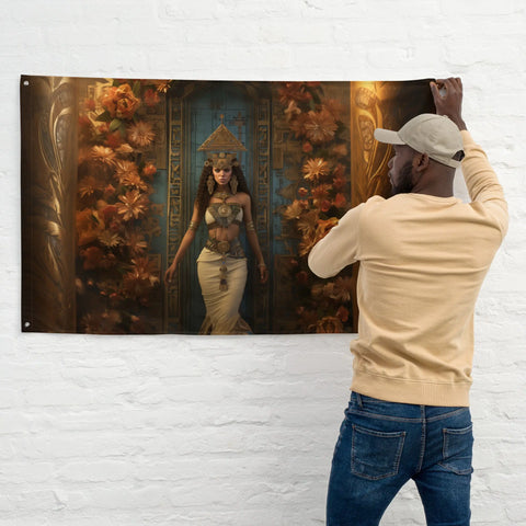 About my Brain Institute Wall Art Nisaba Goddess Flag Wall Art