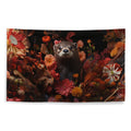 About my Brain Institute Wall Art Otter Spirit Animal Flag Wall Art