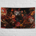 About my Brain Institute Wall Art Otter Spirit Animal Flag Wall Art